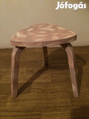 1960 évek natur tolgyból kis szek vagy virag tarto