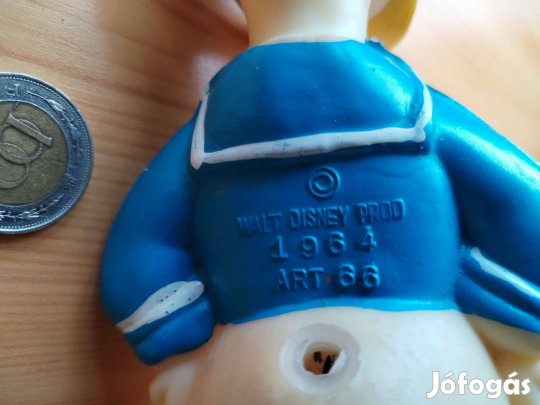 1964-es jelzett Walt Disney sipolós Donald Kacsa
