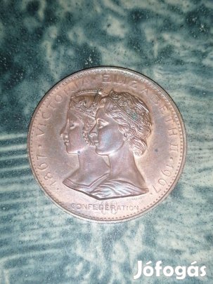 1967 Victoria Elizabeth II. érme