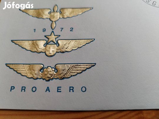 1972-es ritka Svájci légiposta FDC szép db