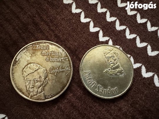 1973 Petőfi pár ezüst 50-100 Ft BU