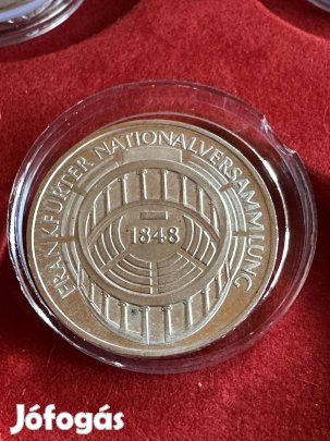 1973-as német ezüst 5 márka érme 0,625