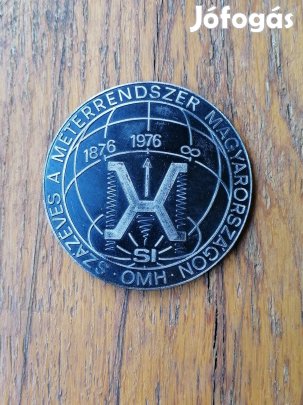 1976 Országos Mérésügyi Hivatal plaket