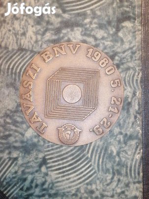 1980 Budapest Hungexpo plaket