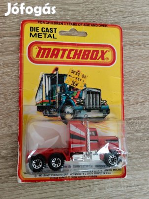 1980s Matchbox Superfast #41 Red Kenworth Conventional Aerodyne