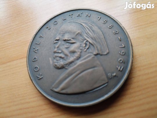 1982-es Szegedi "Kodály Zoltán" bronz emlékérem