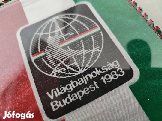 1983-as asztali zászló Tornász Világbajnokság Budapesti