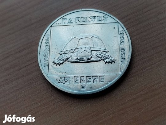 1985-ös 100 Ft-os "Mocsári Teknős"