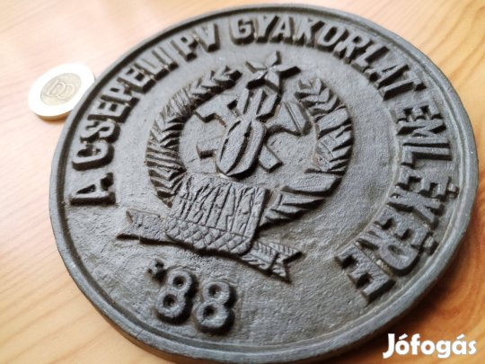 1988-as emlékérem "Csepeli Polgári Védelem"