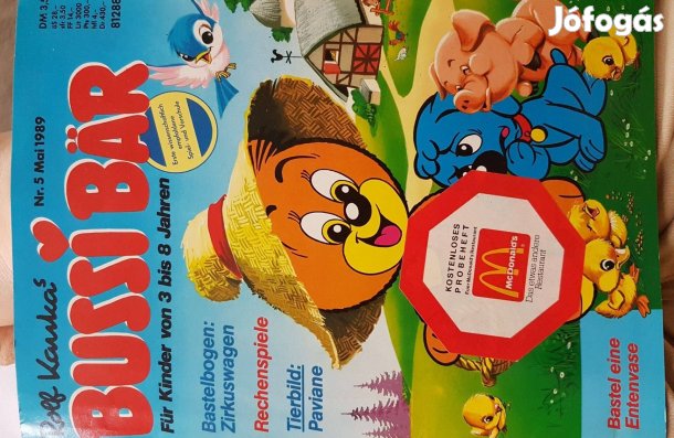 1989 május Bussi Bar német magazin Rolf Kauka