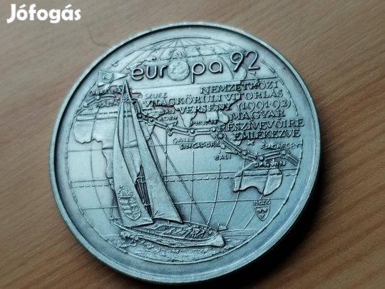 1992-es Világkörüli Nemzetközi Vitorlásverseny Jelzet Bozó ére