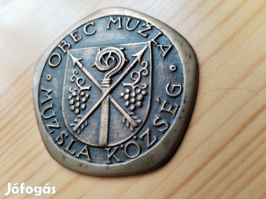 1993-as jelzet bronz érem "Muzla Község"