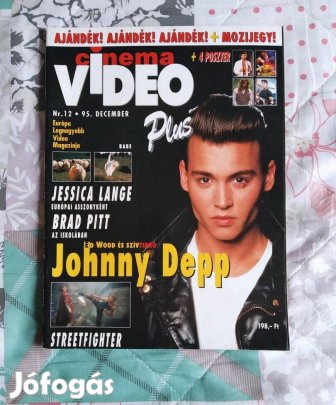1995/december Cinema video plus magazin + poszterek