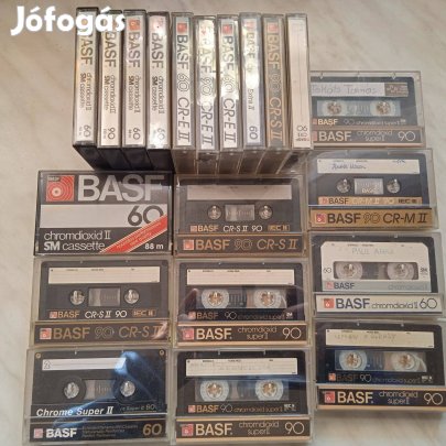 19DB BASF Chrom Retro Kazetta eladó