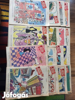 19 db 1972-es Ludas Matyi újság