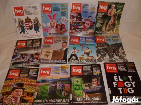 19 db HVG magazinok