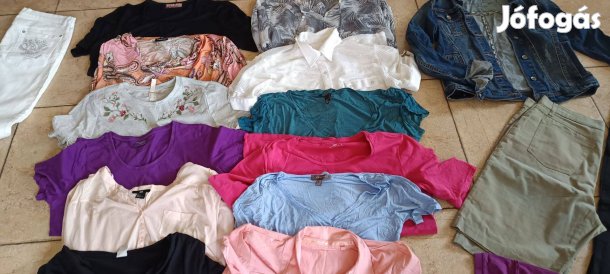 19 db-os L-es női ruhacsomag eladó!