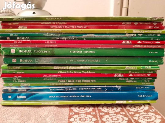 19 db romantikus füzet