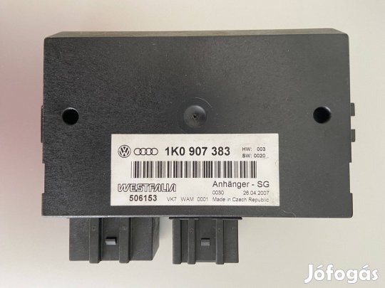 1K0 907 383 VW , AUDI Westfalia Vonóhorog Elektronika