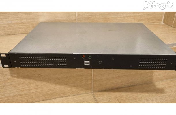 1U rack szerver mini-itx alaplappal és picopsu-val