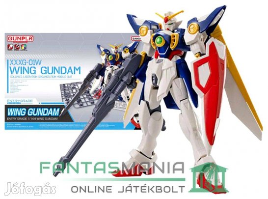 1/144 12-14cm Gundam figura - Entry Grade Gundam Wing Xxxg-01W