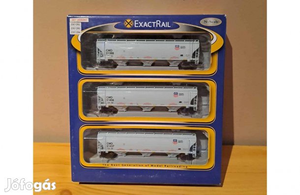 1:160 N-es Exactrail Vasuti vagon kocsi szett
