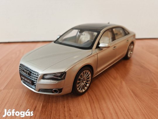 1:18 1/18 Kyosho Audi A8 W12 modellautó - Aszód, Kisautók - Jófogás