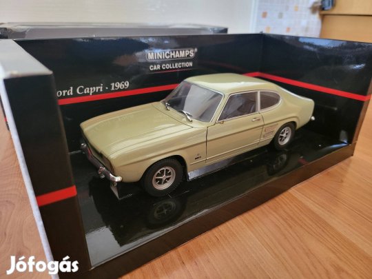 1:18 1/18 Minichamps Ford Capri 1969 modellautó