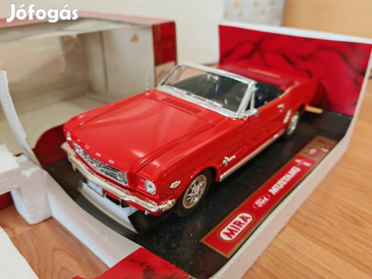 1:18 1/18 Mira Ford Mustang 1964 1/2 modellautó