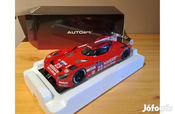 1:18 Autoart Nissan GT-R LM Nismo modell