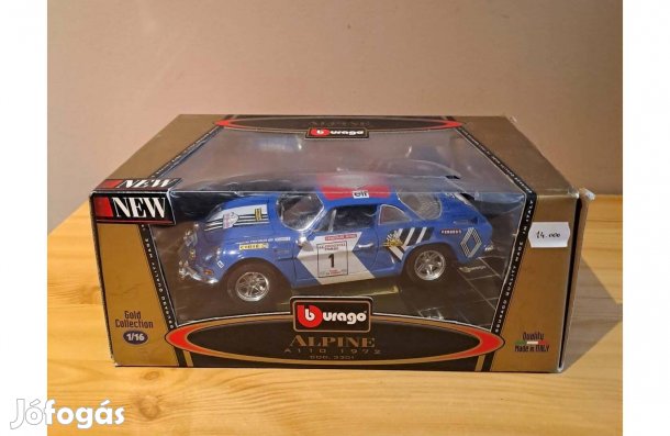 1:18 Burago Alpine A110 modell