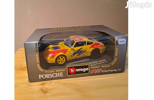 1:18 Burago Porche 911 Carrera GT modell