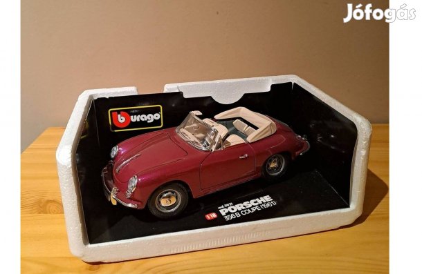 1:18 Burago Porsche 356 cabrio modell