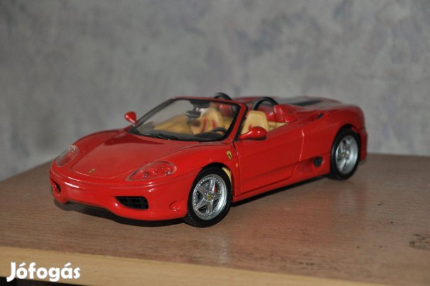 1:18 Hot Wheels Ferrari 360 Spider Autómodell