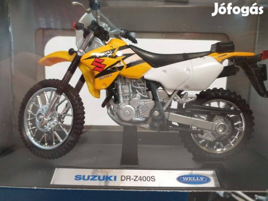 1/18 motor modell, makett Suzuki DR-Z 400S