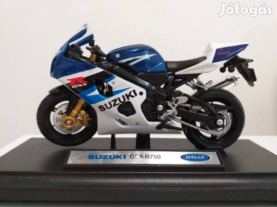 1/18 motor modell, makett Suzuki Gsx-R 750 K4