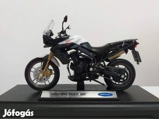 1/18 motor modell, makett Triumph Tiger 800