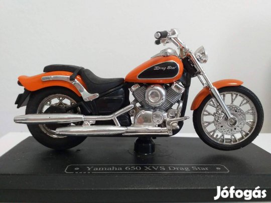 1/18 motor modell, makett Yamaha Xvs 650 drag star