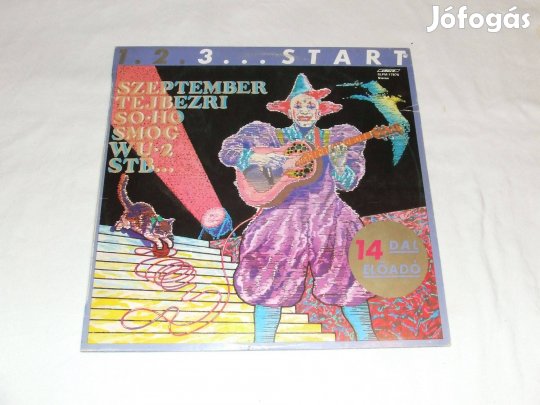 1.2.3. Start - new-wave / hard rock / synth. pop válogatás LP