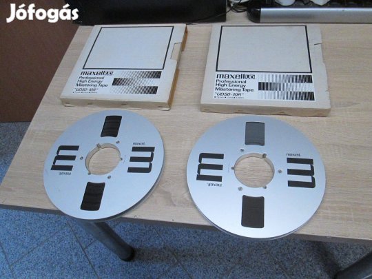 1/2" Maxell UD50-10R Professional High Energy Mastering Tape