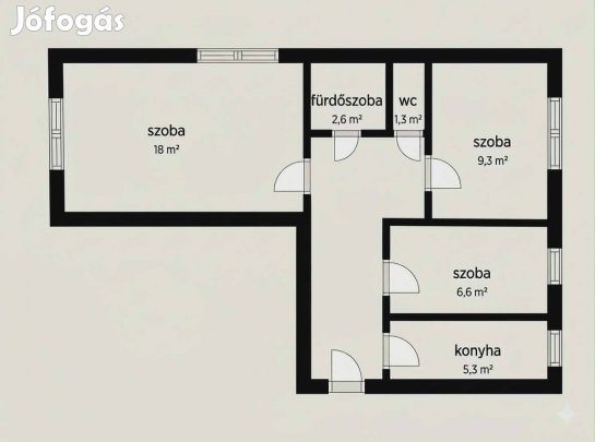 1+2 félszobás lakás eladó a XIX. kerületben