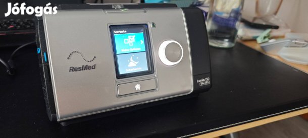 1,2 millió forintos Új Resmed CPAP Bipap gép apnoe