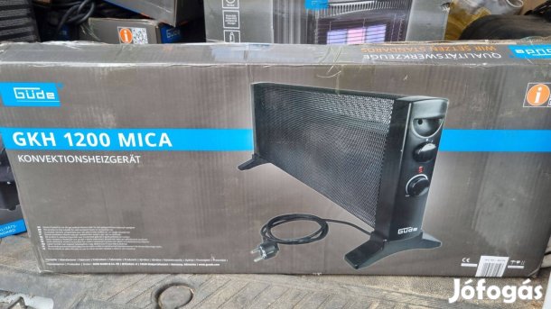 1,2kW-os termosztátos hősugárzó, fürdőszoba melegítő, fűtőtest