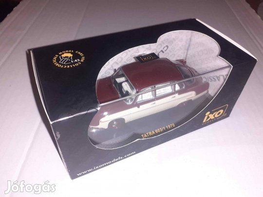 1/43 1:43 régi feketedobozos Ixo Tatra 603/1 1970