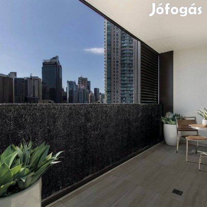 1,5/3 Műsövény szürke, Hidegraphite belátásgátló kerítés országosan c