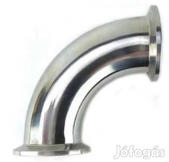 1,5"-os Rozsdamentes Acél Tri-Clamp Könyök (5915)