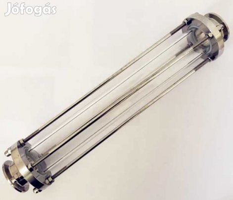 1,5"-os Tri-Clamp Nézőüveg 365mm hosszú 38mm OD (5233)