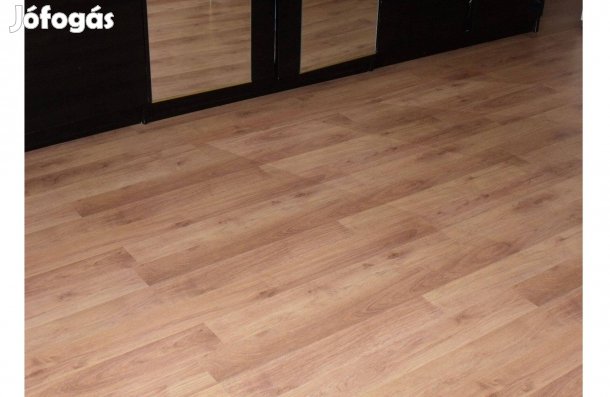 1,5m2 új laminált padló: "Berger tölgy". Új, legolcsóbb