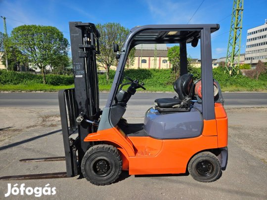 1,5t Toyota Bt GT15 villástargonca teljesen felújított állapotban