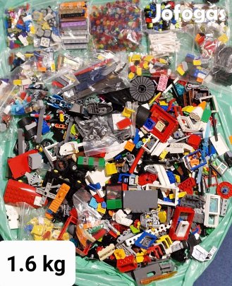 1,6 Kg Ömlesztett Lego elemek